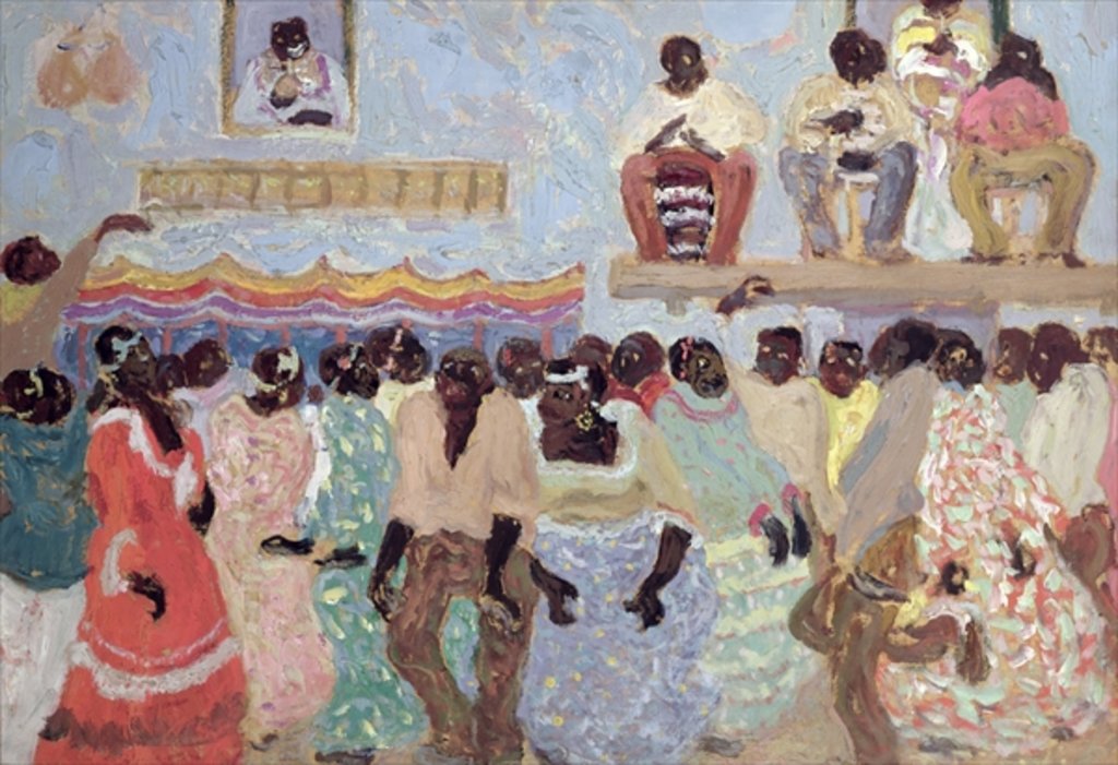 Detail of Negro Dance by Pedro Figari