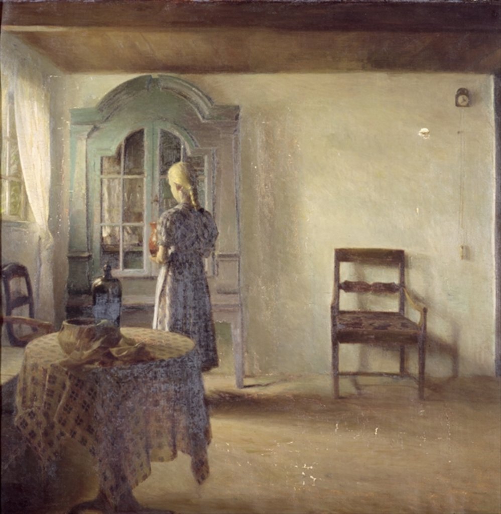 Detail of Interior, 1896 by Peter Vilhelm Ilsted
