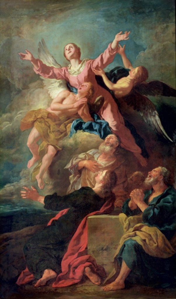 Detail of The Assumption of the Virgin by Jean Francois de Troy