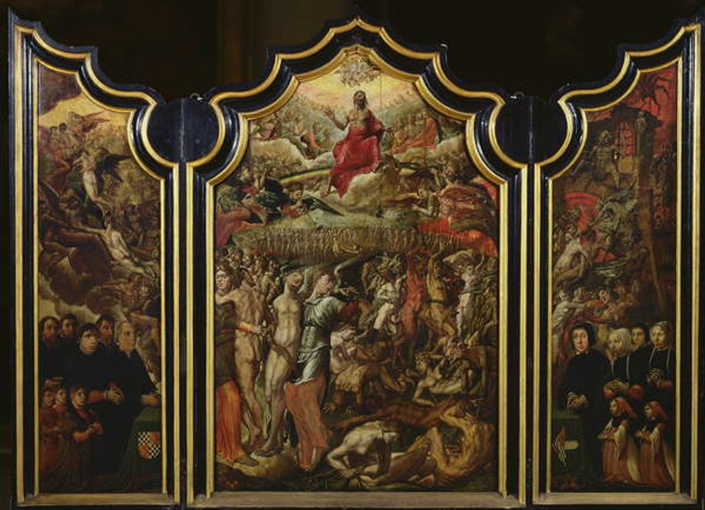 Detail of Triptych of the Last Judgement, 1555 by Aertgen Claesz van Leyden