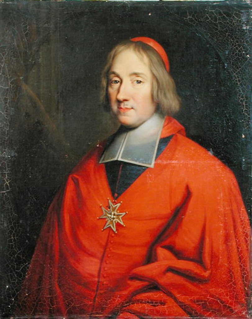 Detail of Louis-Antoine de Noailles Archbishop of Paris by French School