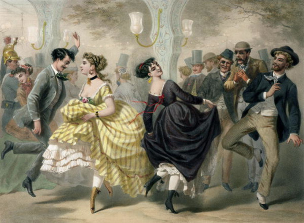 Detail of La Closerie de Lilas by Charles Vernier