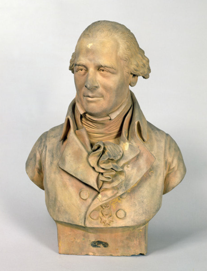 Detail of Bust of Louis-Pierre Deseine 1807 by Madeleine Anne Deseine