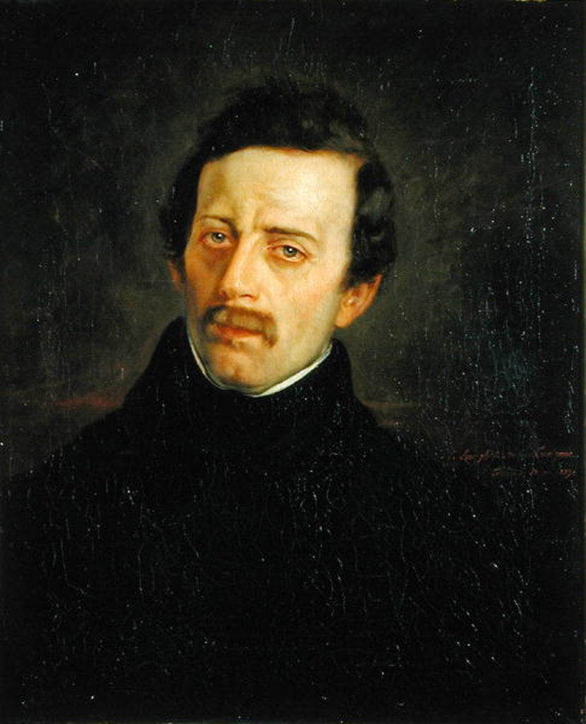 Detail of Godefroi Cavaignac 1839 by Jean Charles Langlois