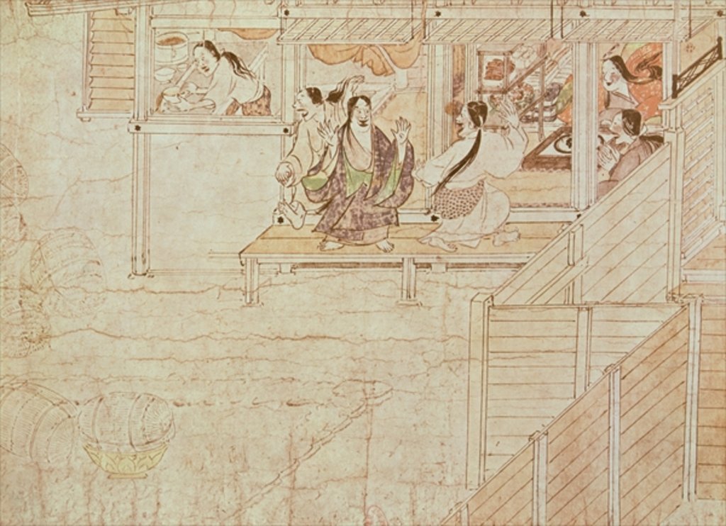 Detail of Detail from Shigisan Engi Emaki, Kamakura Period by School Japanese