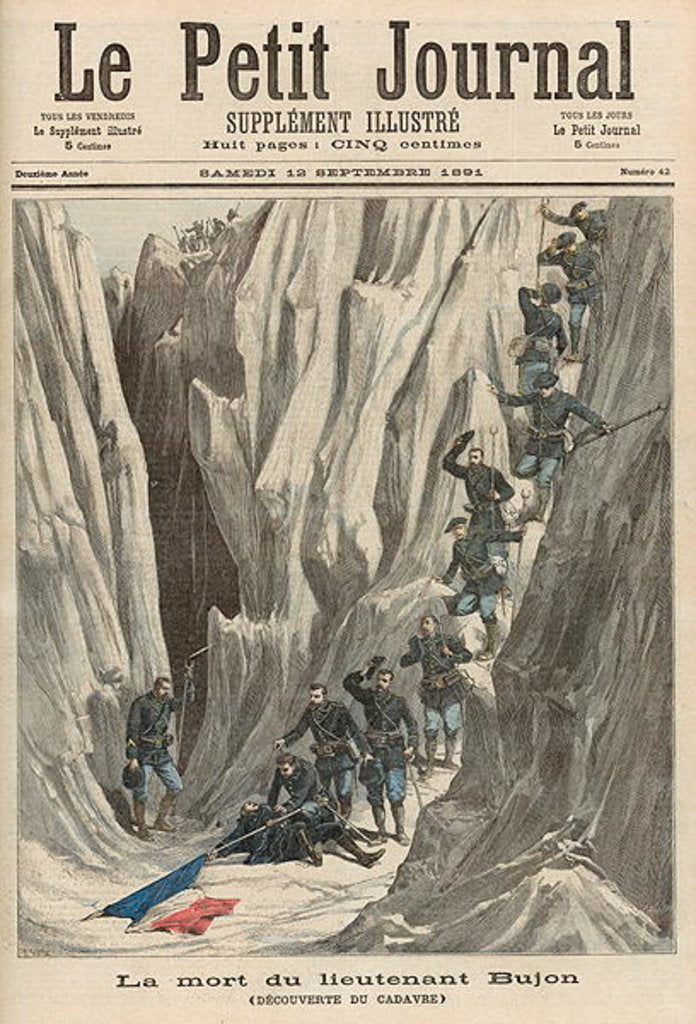 Detail of The Death of Lieutenant Bujon: The Discovery of his Body by Fortune Louis & Meyer Henri Meaulle