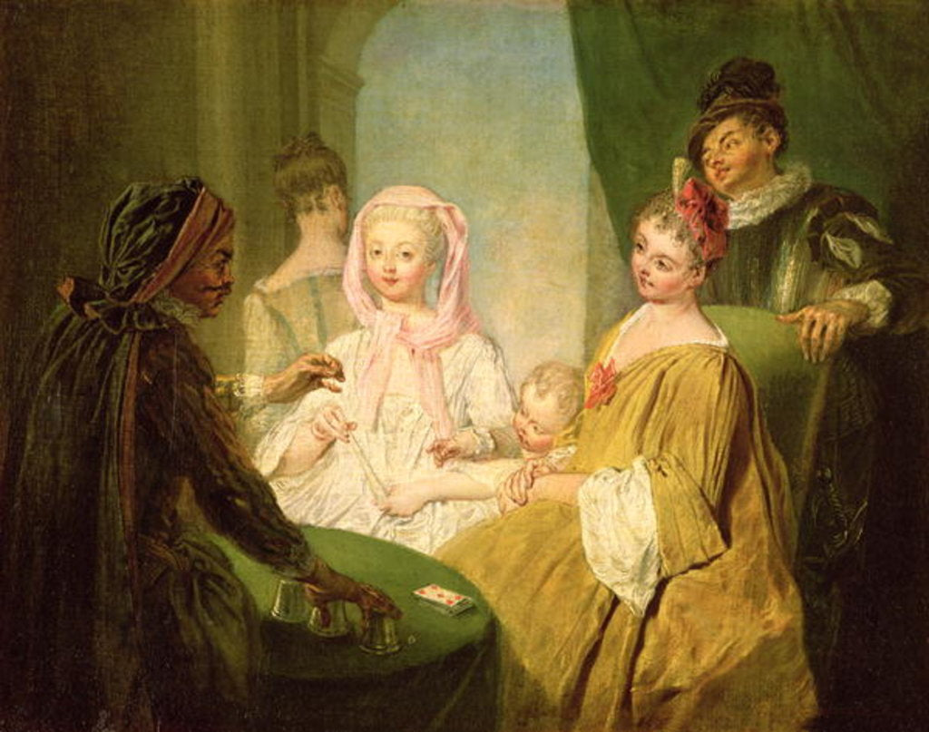 Detail of The Conjuror, 1720-25 by Philippe Mercier