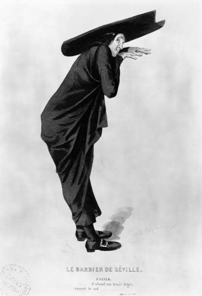 Detail of Bazile by Emile Antoine Bayard