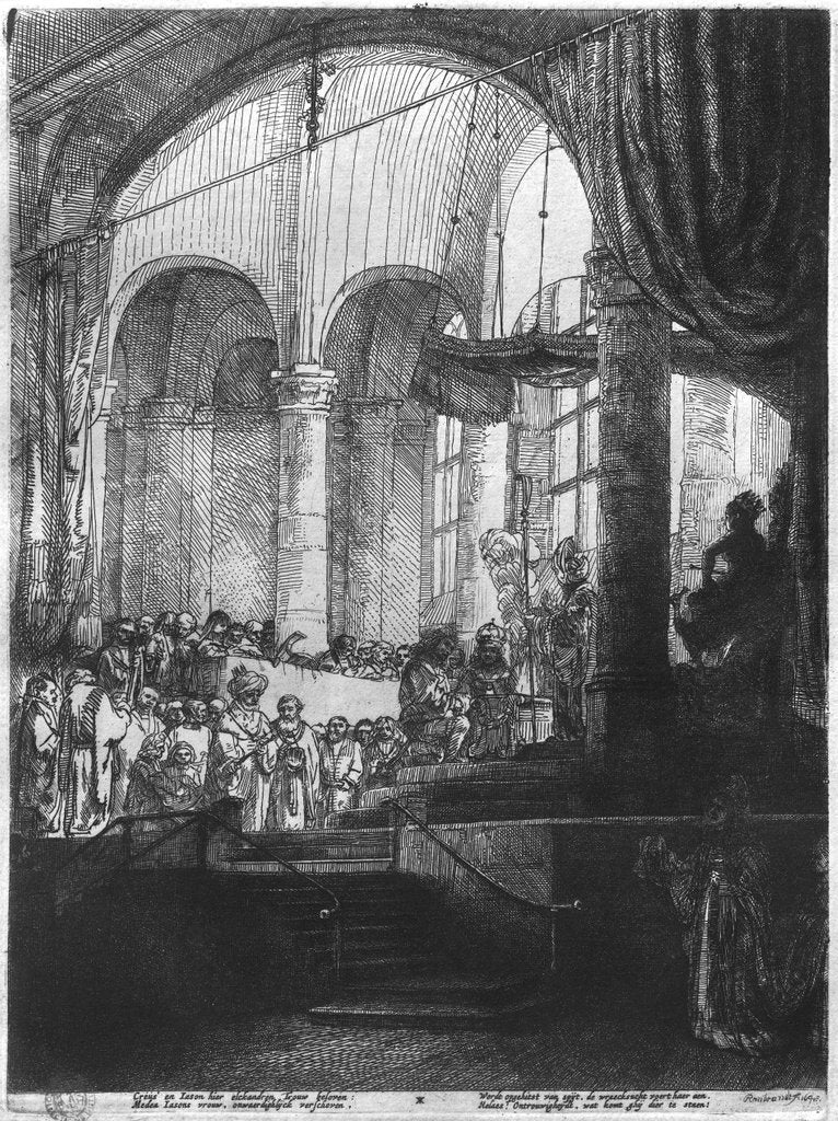 Detail of Medea, or the Marriage of Jason and Creusa, 1648 by Rembrandt Harmensz. van Rijn