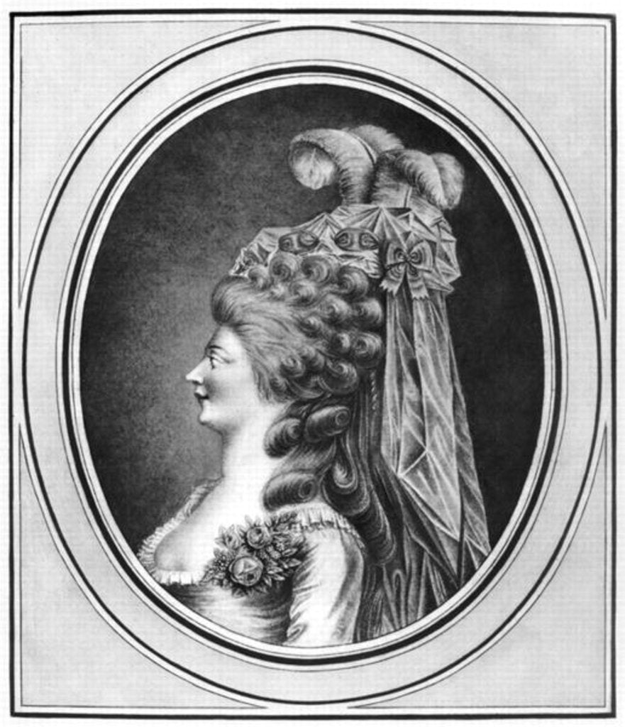 Detail of Louise Contat de Parny in the role of Suzanne by French School