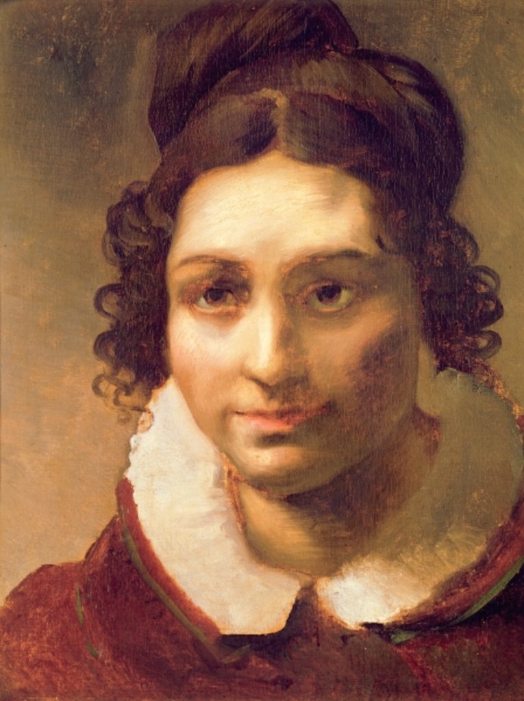 Detail of Suzanne or Portrait presumed to be Alexandrine-Modeste Caruel de Saint-Martin, the artist's aunt, 1817 by Theodore Gericault