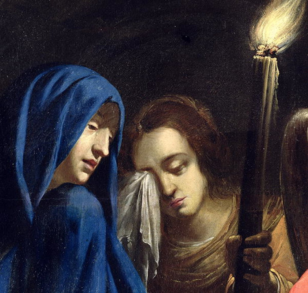 Detail of The Lamentation of Christ, 1636 by Jean Daret