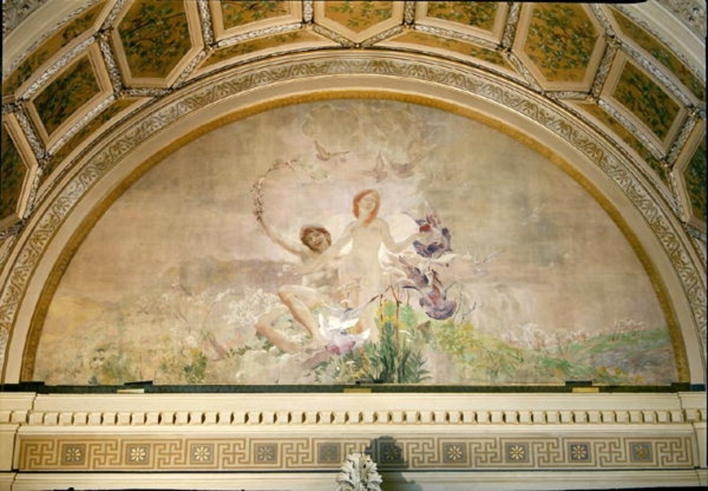 Detail of Youth by Paul Albert Besnard