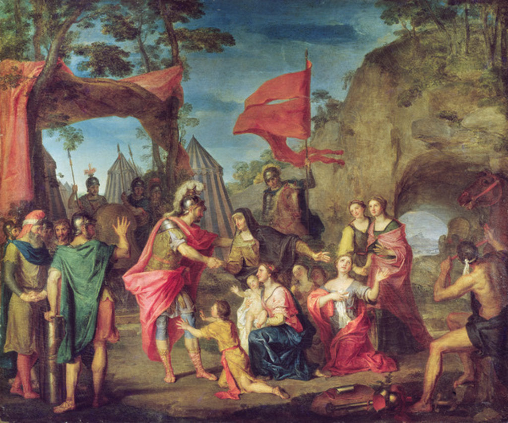 Detail of Coriolanus in the Volscian Camp, 1747 by Louis Galloche