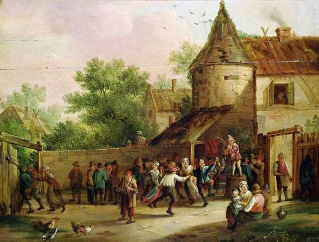 Detail of The Village Fete by David the Younger Teniers