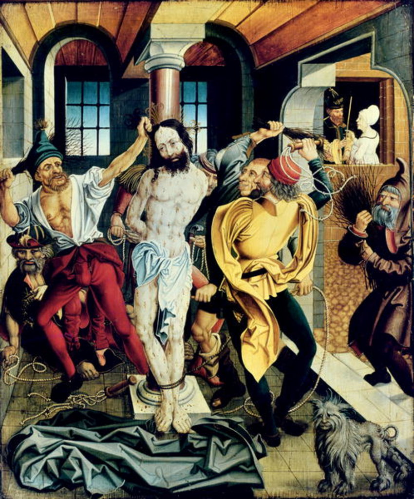 Detail of The Flagellation of Christ by Paul Lautensack