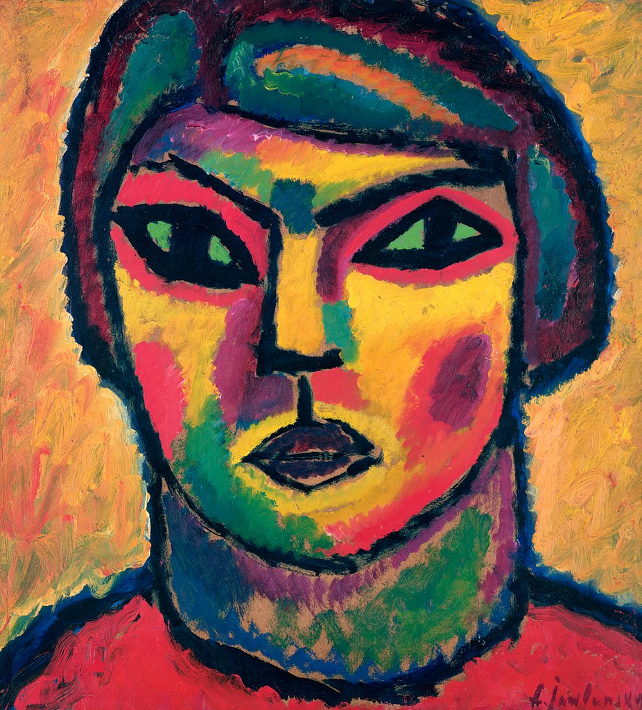 Detail of Maturity, c.1912 by Alexej von Jawlensky