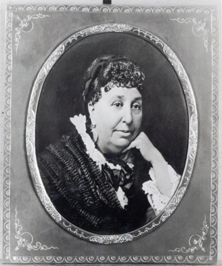 Detail of Portrait of George Sand by French Photographer