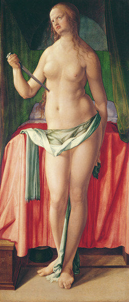 Detail of The Death of Lucretia, 1518 by Albrecht Dürer or Duerer