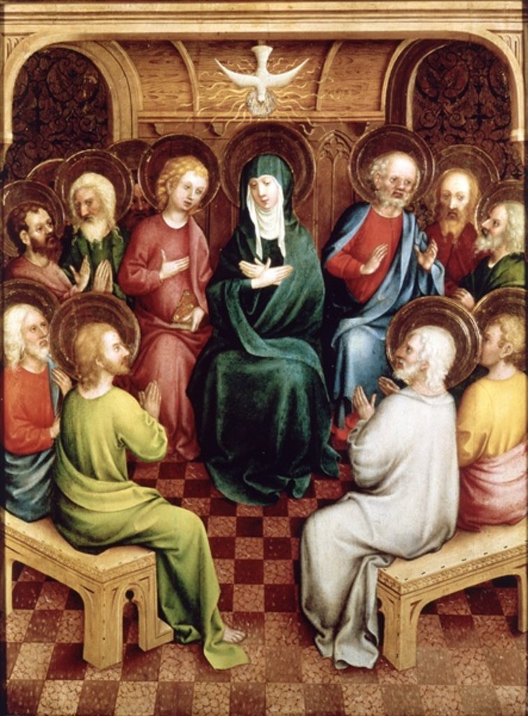 Detail of Pentecost, 1450 by German School