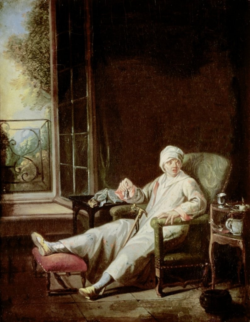 Detail of The Paralytic Man by French School