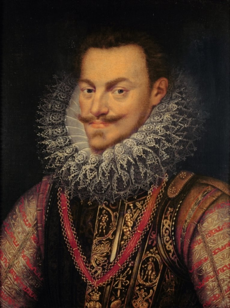 Detail of Philip William Prince of Orange by Frans I Pourbus