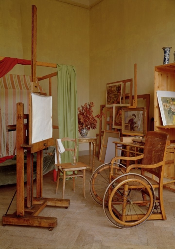 Detail of View of Renoir's studio, used from 1907 by Anonymous