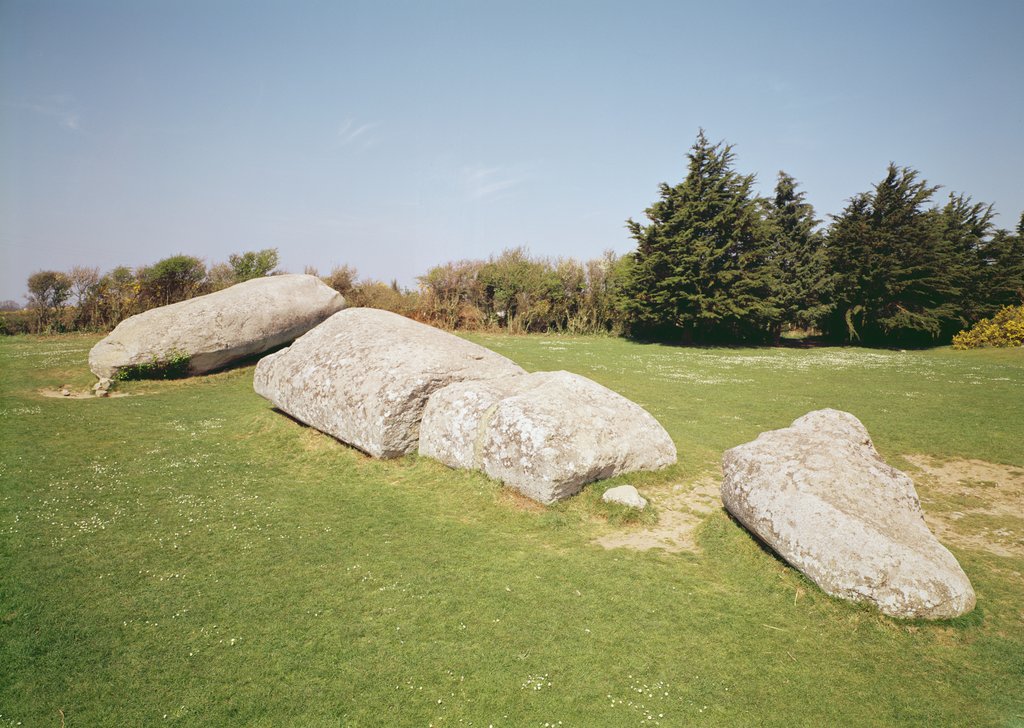 Detail of Men-er-Hroech'h by Prehistoric Prehistoric
