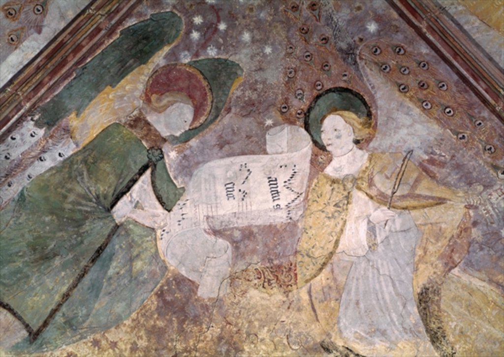 Detail of Angel Musicians by French School