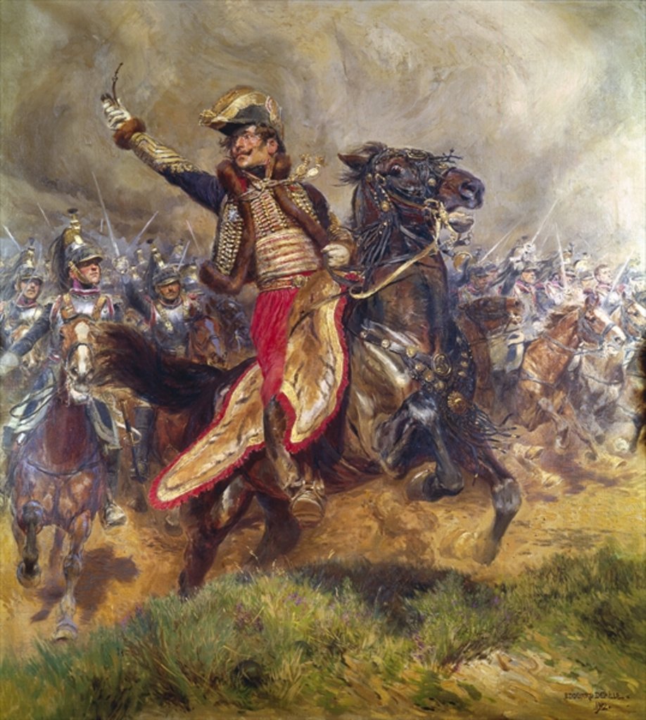 Detail of General Antoine-Charles-Louis Lasalle, 1912 by Jean-Baptiste Edouard Detaille