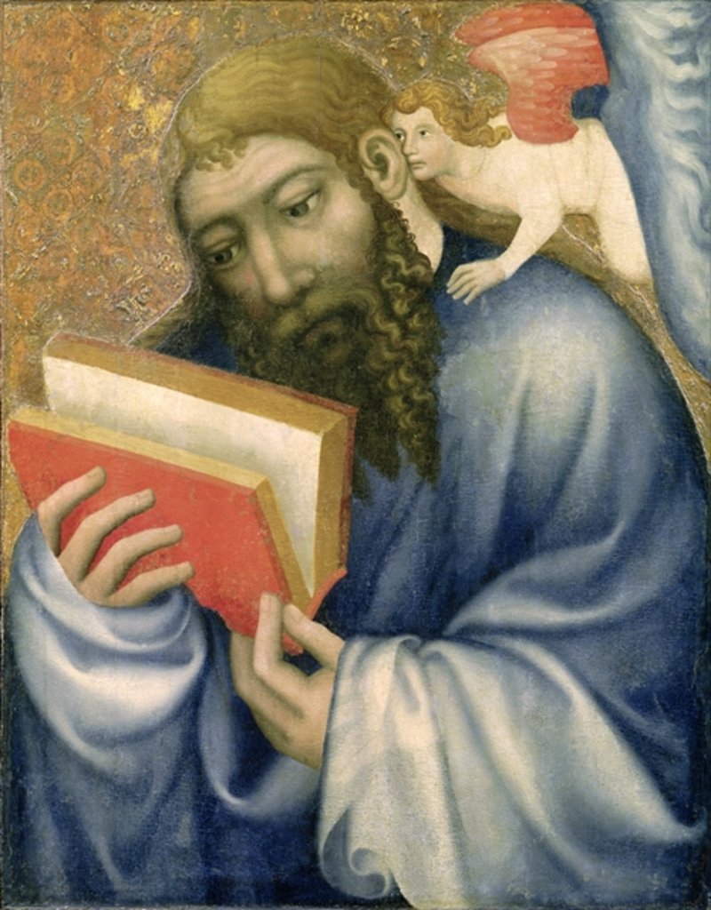 Detail of St. Matthew by Theodoricus of Prague