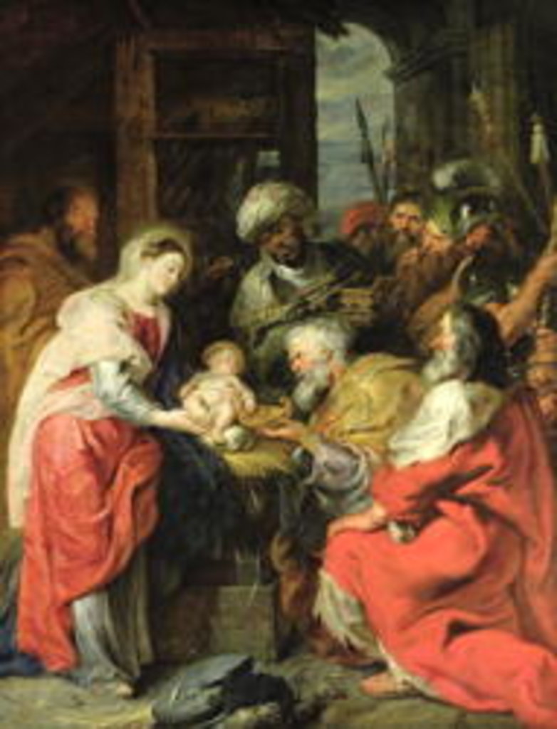 Detail of Adoration of the Magi, 1626-29 by Peter Paul Rubens