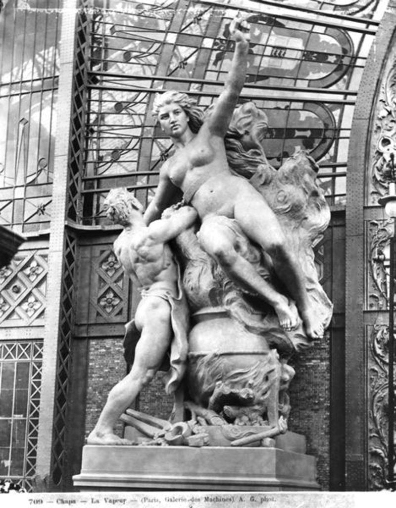 Detail of Steam, c.1889 by Henri Michel Antoine Chapu