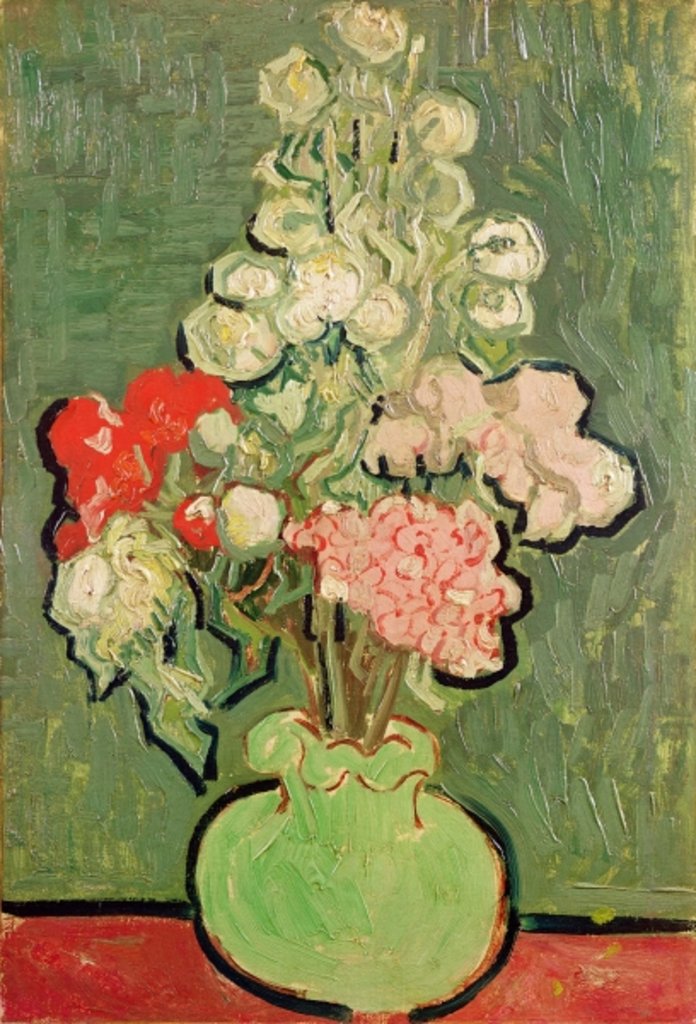 Detail of Bouquet of flowers, 1890 by Vincent van Gogh