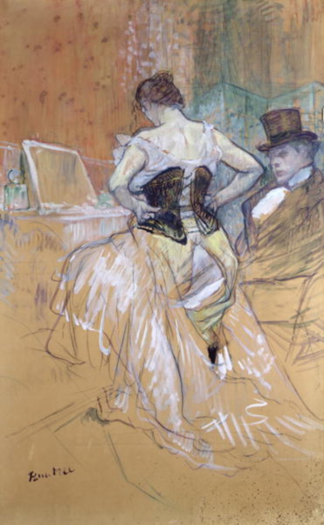 Detail of Woman at her Toilet by Henri de Toulouse-Lautrec