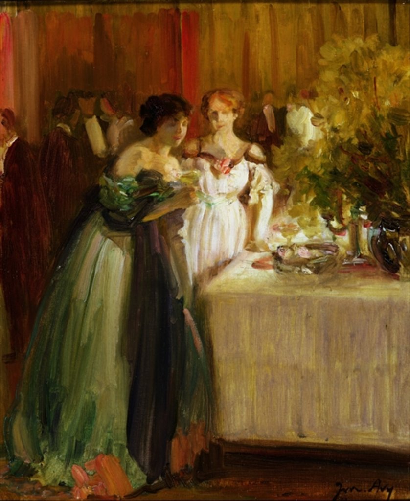 Detail of Souvenir d'un soir by Joseph Marius Avy