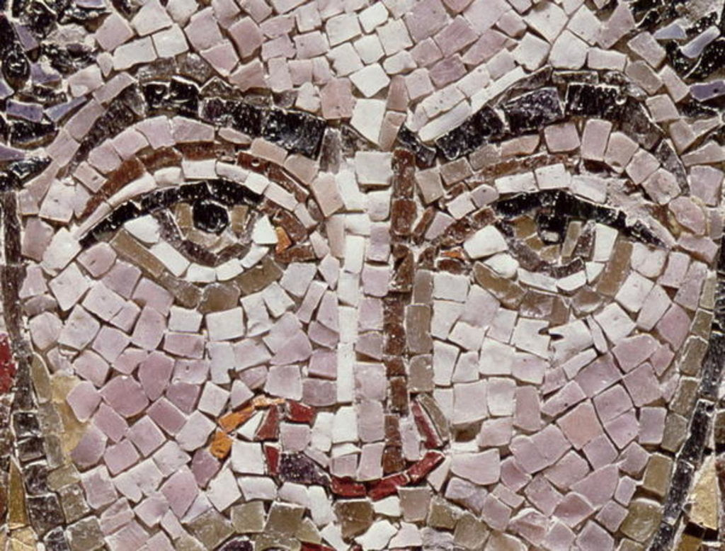 Detail of Emperor Justinian I c.547 AD by Byzantine School
