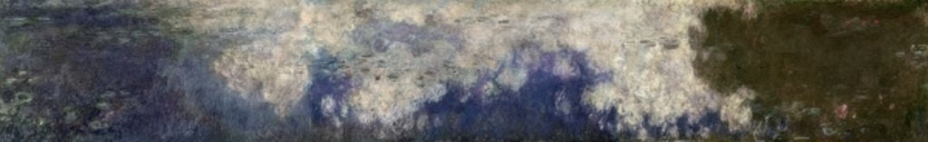 Detail of The Waterlilies - The Clouds, 1914-18 by Claude Monet