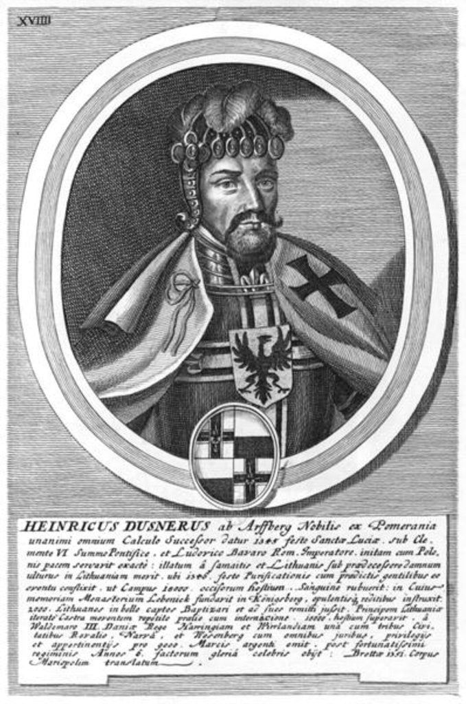 Detail of Heinricus Dusnerus by German School