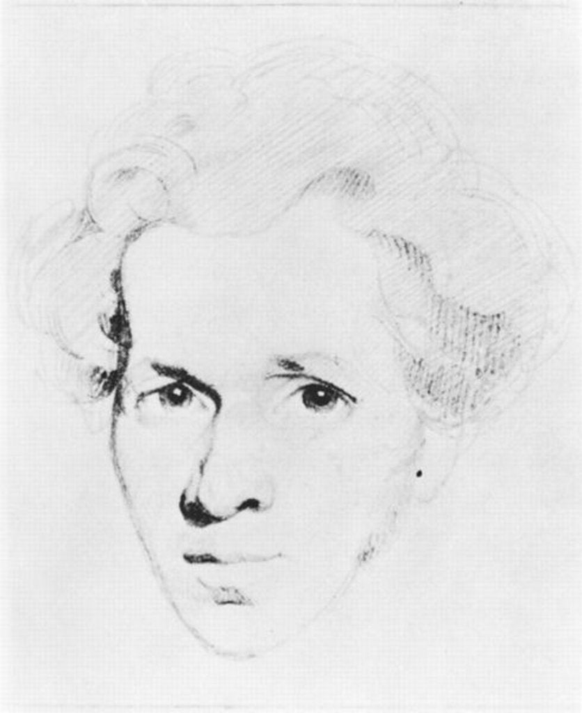 Detail of Soren Aabye Kierkegaard by Johan Vilhelm Gertner