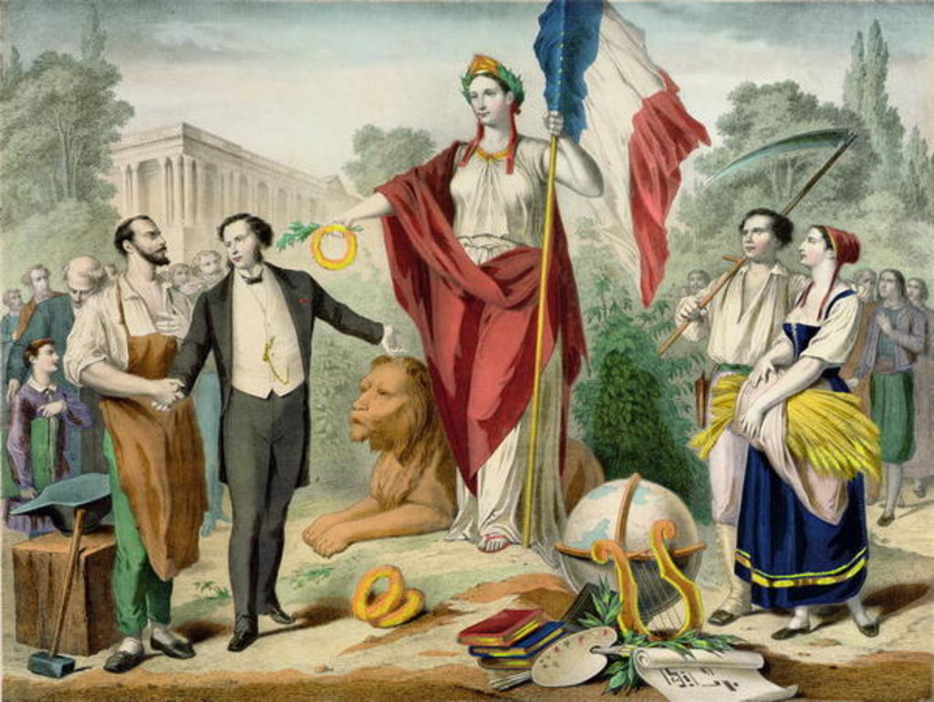 Detail of The French Republic by French School