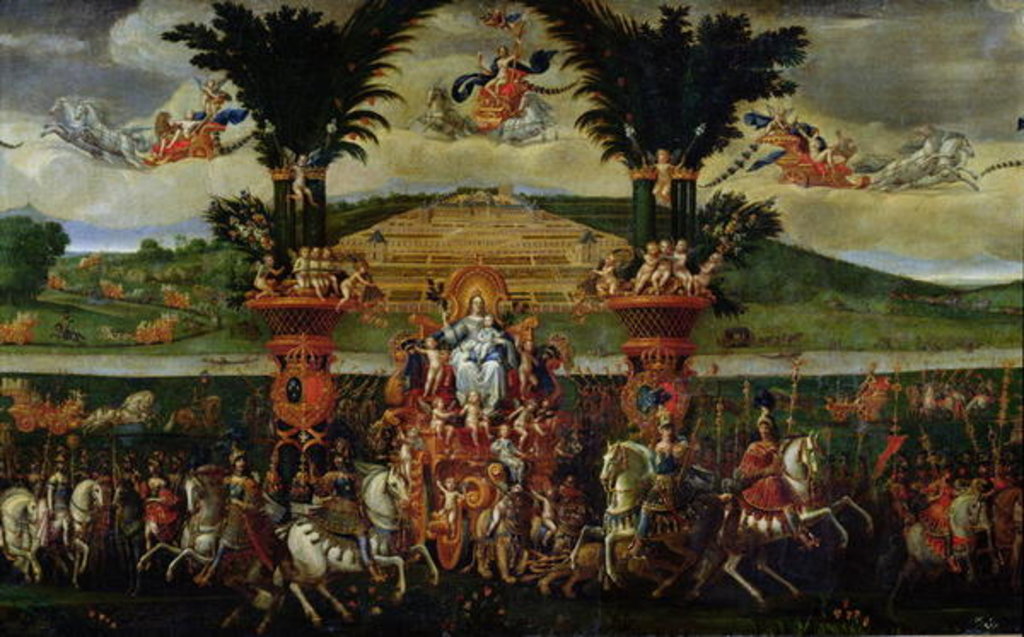 Detail of Earth by Claude Deruet