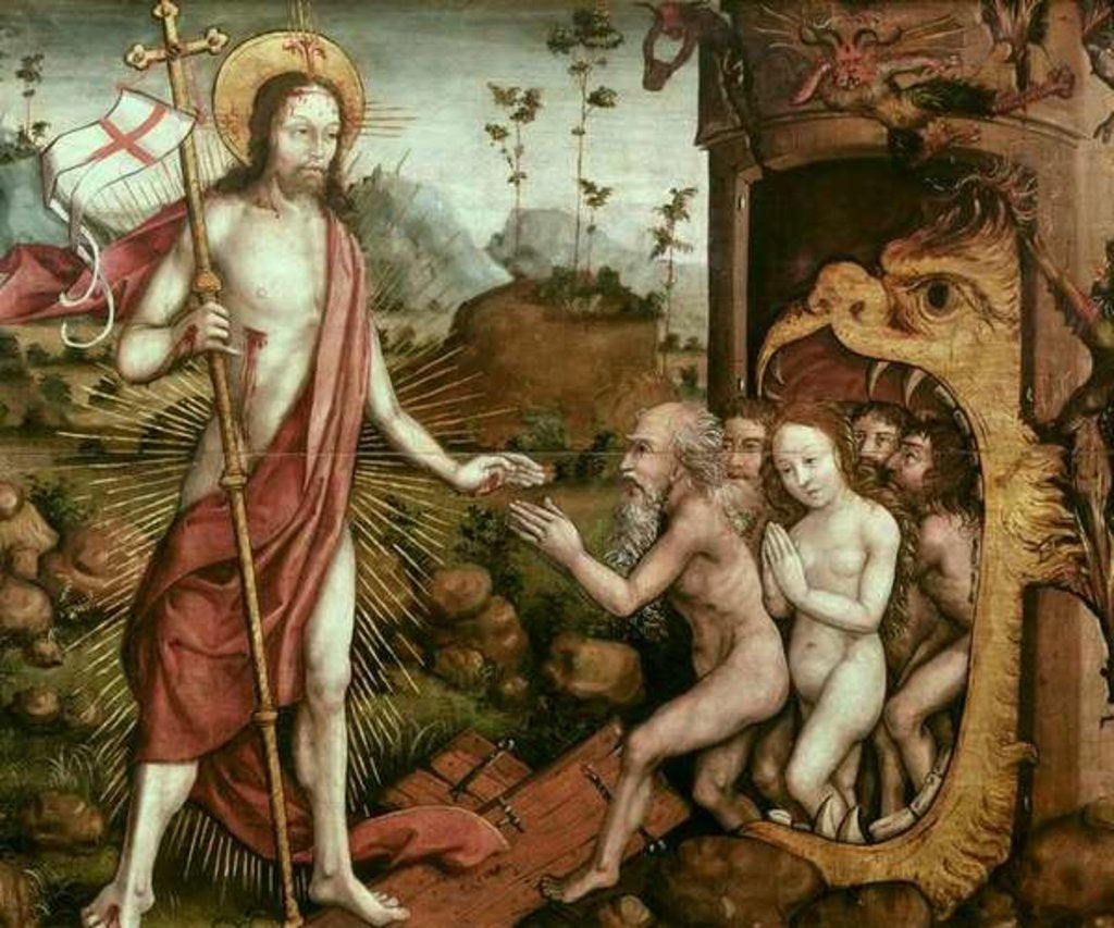 Detail of Descent of Christ into Limbo, c.1482 by French School