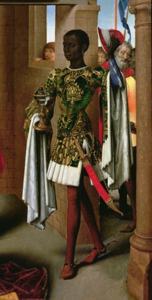 Detail of Adoration of the Magi by Hans Memling