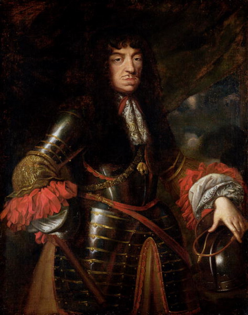 Detail of John II Casimir by Daniel Jerzy Schultz