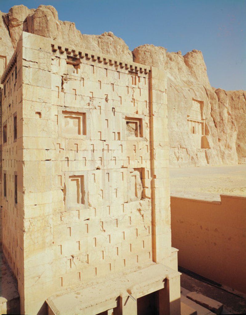 Detail of Ka'bah-i Zardusht, c.500 BC by Achaemenid