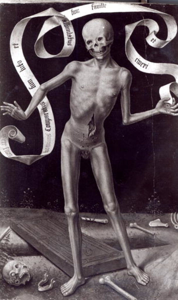 Detail of Death by Hans Memling