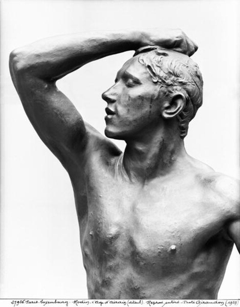 Detail of The Age of Bronze, after 1877 by Auguste Rodin