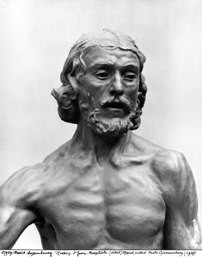 Detail of St. John the Baptist, 1878-80 by Auguste Rodin