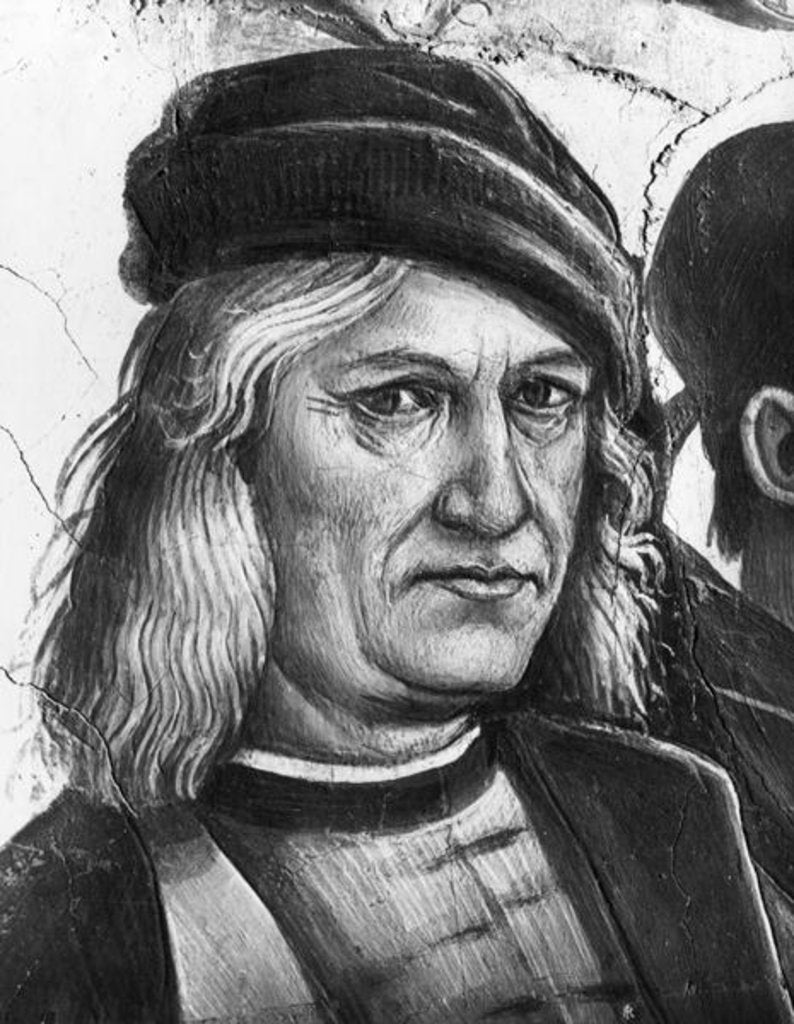 Detail of Self Portrait by Luca Signorelli